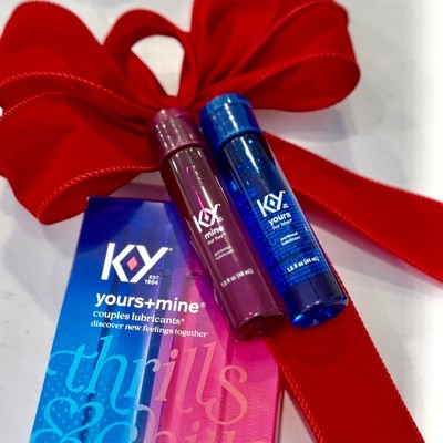 K-Y Yours + Mine Couples Personal Lube - 3 fl oz/2ct