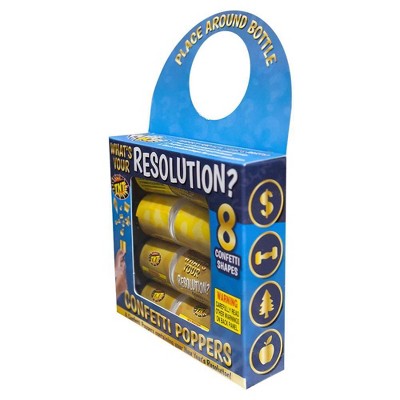 TNT Fireworks Resolution Poppers Fireworks - 8pk