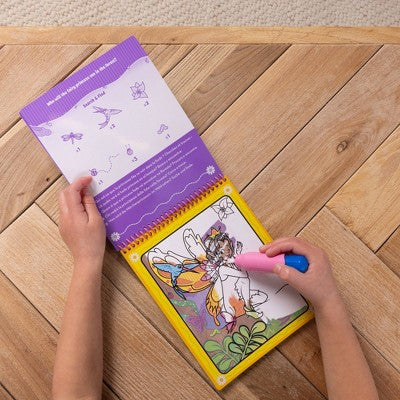 Melissa & Doug On the Go Water Wow! Reusable Water-Reveal Activity Pad - Fairy Tale