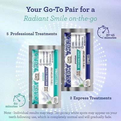 GuruNanda Sig-Nature Whitening Strips - 14ct