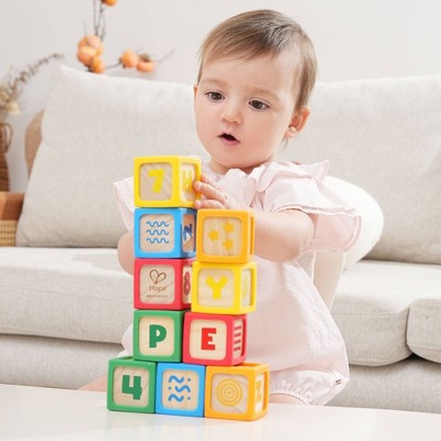 Hape My First Wooden Blocks Stacking Toy
