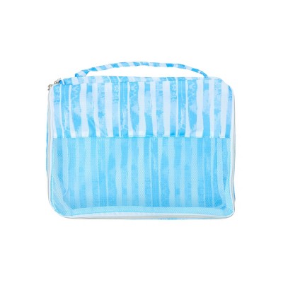 Skinnydip Lightweight Packing Cube Set - Blue Stripe