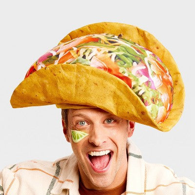 Adult Taco Hat Costume Headwear - Hyde and EEK! Boutique