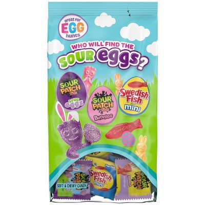 Swedish Fish, Sour Patch Kids' Easter Sour Eggs Candy Variety Pack - 36.1oz/80ct