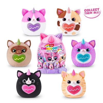 Rainbocorns Eggzania Kitty Mania Stuffed Animal