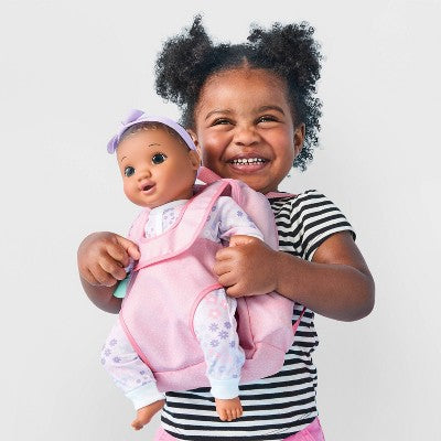 Baby Doll Diaper Bag Play Set - Gigglescape: Includes Diapers, Changing Pad & Toy Accessories