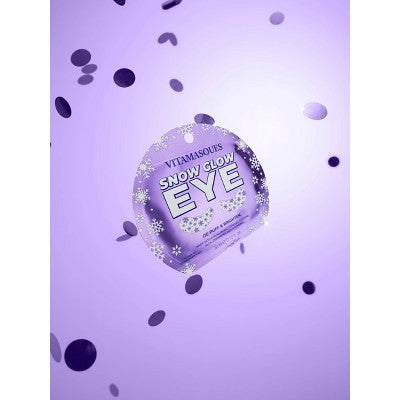 Vitamasques Stocking Stuffer - Snow Glow Eye Mask - Depuff & Brighten