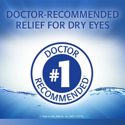 Refresh Optive Lubricant Eye Drops Artificial Tears - 0.5 fl oz (15 mL)