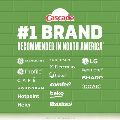 Cascade Platinum Plus Pods Dishwasher Detergent - Fresh - 47ct