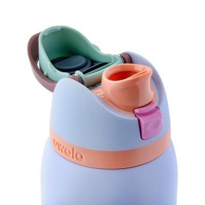 Owala 40oz FreeSip Stainless Steel Water Bottle - Periwinkle Twinkle: Insulated, Leakproof