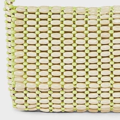 Wood Bead Shoulder Bag - Universal Thread Brown/Green