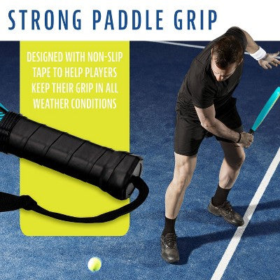 Franklin Sports 18'' Endeavor Padel Racket Modified Tear Padel Paddle