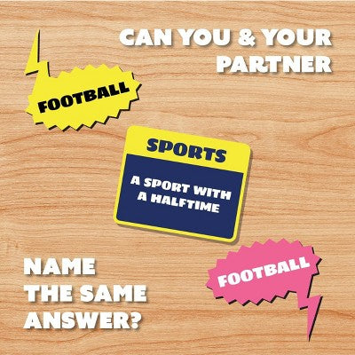 Gamewright Think 'N Sync The Great Minds Think Alike Card Game, 225 Cards, Ages 12 and Up