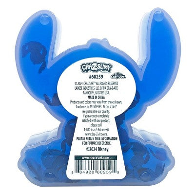 Cra-Z-Slimy Stich Shaped Container - Blue