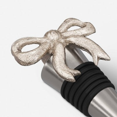 Bow Wine Stopper Silver - Threshold