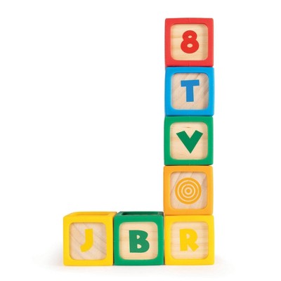 Hape My First Wooden Blocks Stacking Toy