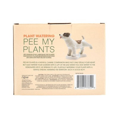'Pee My Plants' Water Globe White