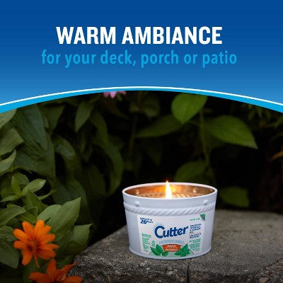 Cutter 11oz Candle 100sq ft Area Insect Repellent