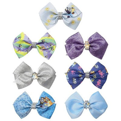 Bluey Girls' Hair Bows 7pc