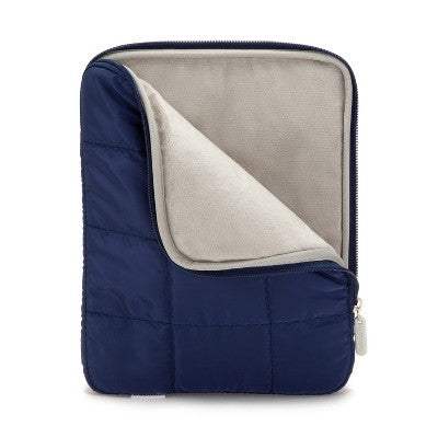U Brands 11.5"x9" Nylon Puffer Tech Pouch Storm