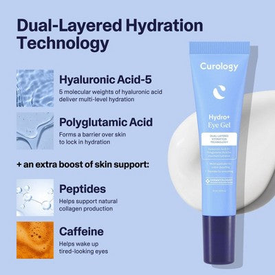 Curology Hydro+ Gel Eye Cream - 0.5 fl oz