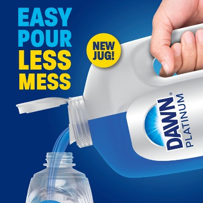 Dawn Wild Jasmine Platinum Liquid Dish Soaps - 30 fl oz: Multi-Surface Cleaner, Removes Grease