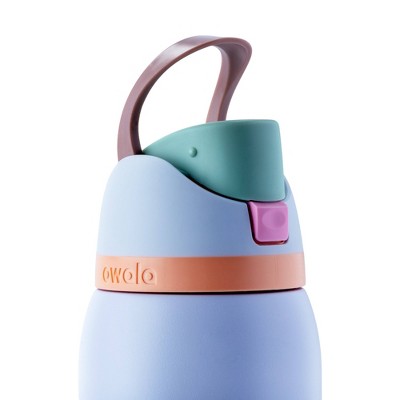 Owala 40oz FreeSip Stainless Steel Water Bottle - Periwinkle Twinkle: Insulated, Leakproof