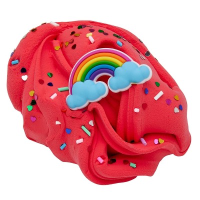 Cra-Z-Slimy Slime Dome Red Happy Day: Creativity Focus, 4 Pieces, 2.4 oz Total