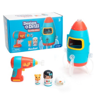 Educational Insights Design & Drill Bolt Buddies Rocket: Science Kit