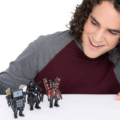 Skibidi Toilet Titan Mini Figure Set - 3pk