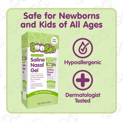 Boogie Saline Nasal Gel - 1 fl oz