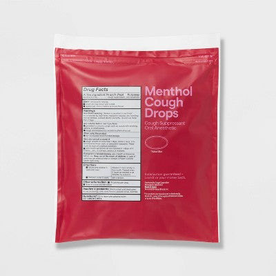 Menthol Cough Drops - Cherry - 80ct - up&up
