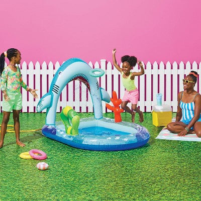 Shark Play Center Inflatable Water Park - Sun Squad