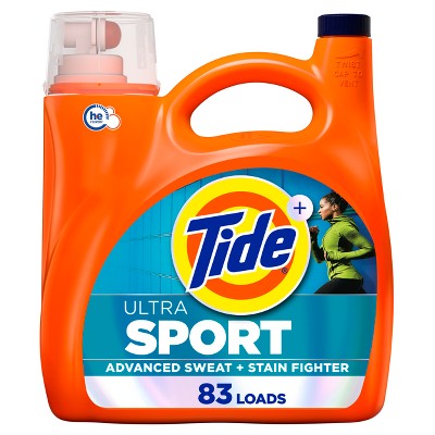 Tide Ultra Sport HE Deep Cleaning Concentrated Liquid Laundry Detergent 83 Loads - 117 fl oz