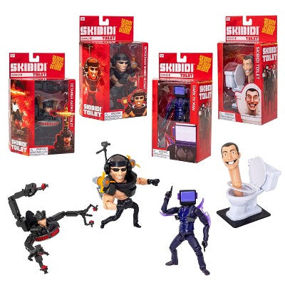 Skibidi Toilet" Detailer Astro Deluxe Action Figure
