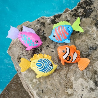 Swimways Rainbow Reef Fish, Tuna Turner: Dive Toy for Kids 5+ Years