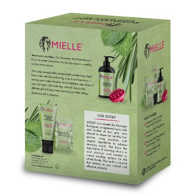 Mielle Organics Rosemary Mint Thickening Hair Treatment Cream Gift Set - 19.75oz/4pk