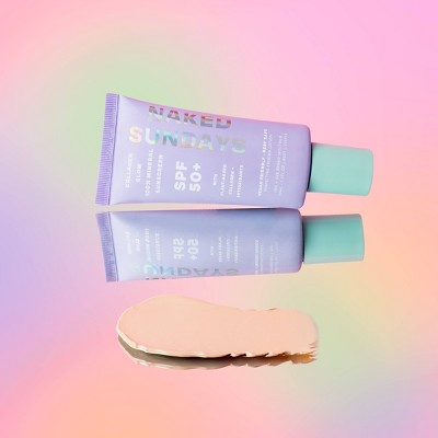 Naked Sundays Collagen Glow 100% Mineral Perfecting Priming Lotion - SPF50 + - 50ml