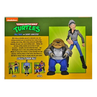 Teenage Mutant Ninja Turtles - Cartoon Tall Thug & Short Gangster 7" Action Figures 2pk