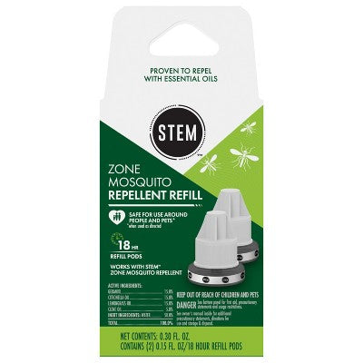 STEM Outdoor Mosquito Repellent Zone Device Refill 18hr - 2 Pods/0.15 fl oz each
