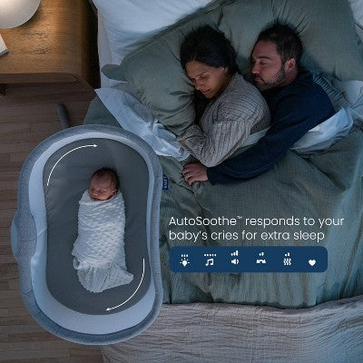 HALO Innovations BassiNest Connected Swivel Sleeper 3.0 Smart Baby Bassinet - Gray (LOCAL PICKUP ONLY)
