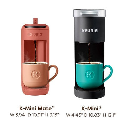 Keurig K-Mini Mate Single-Serve K-Cup Pod Coffee Maker Red Rocks