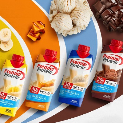 Premier Protein Nutritional Shake - Caramel - 11 fl oz/4pk