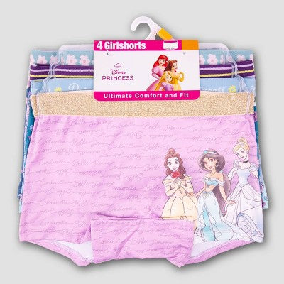 Girls' Disney Princess Boxer Briefs - 6