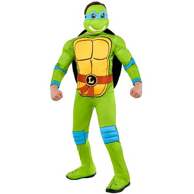 Kids' Teenage Mutant Ninja Turtles Leonardo Halloween Costume Jumpsuit with Mask M (LOCAL PICKUP ONLY)