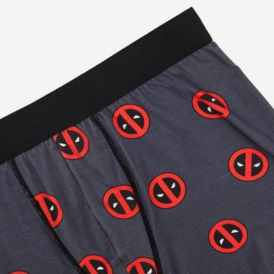 Men's Deadpool Boxer Briefs - Gray L