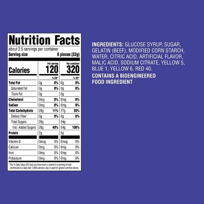 Halloween Fruity Sour Freeze-Dried Candy Worms - 3oz - Favorite Day