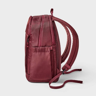 21L Lifestyle Backpack - All In Motion Maroon: Fits 15'' Laptop, Water Repellent