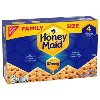 Honey Maid Graham Crackers Lunch Snacks Family Size - 19.2oz