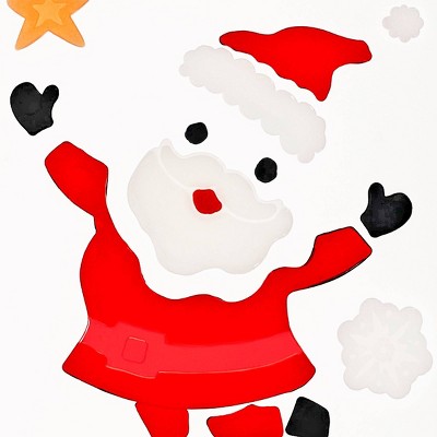 Window Gel Clings Santa Claus - Bullseye's Playground